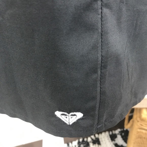 Roxy black dress cream lace trim Small - Picture 6 of 8